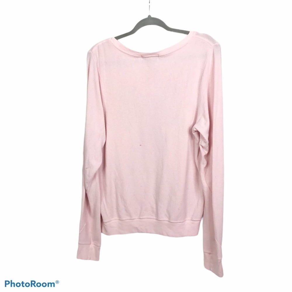 Wildfox striped bow pullover sweatshirt size M - Picture 4 of 8